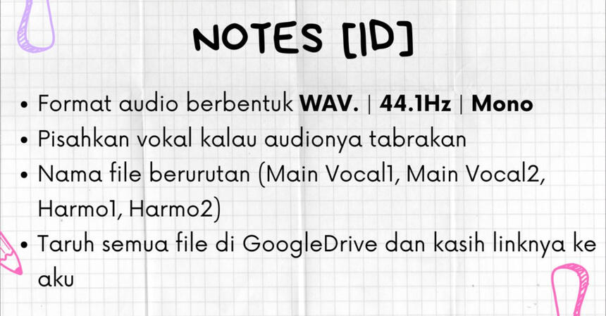 NOTE ID